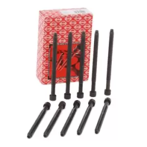 Image of ELRING Cylinder Head Bolt Kit 057.510 Bolt Kit, cylinder head VW,SEAT,Golf IV Schragheck (1J1),Golf IV Variant (1J5),Bora Limousine (1J2)