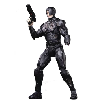 image of Hiya Toys Robocop 2014 Battle-Damaged Robocop 1/18 Scale Figure - PX Exclusive