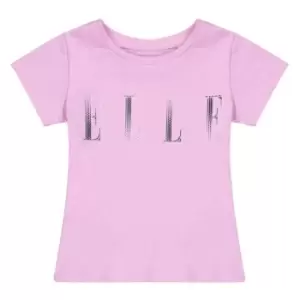 Image of Elle Elle Fitted Short Sleeve T-Shirt Infant Girls - Pink