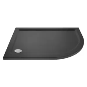 Hudson Reed Offset Quadrant Shower Tray Right Hand 900 x 800mm - Slate Grey