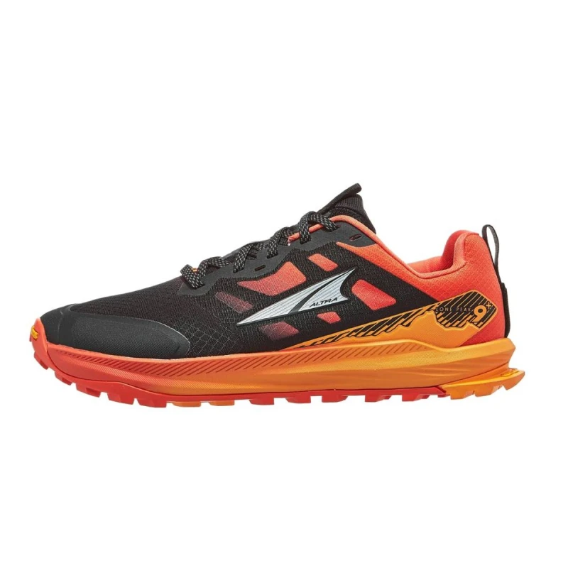 Image of Altra Lone Peak 9+ Shoes Black Orange SS26