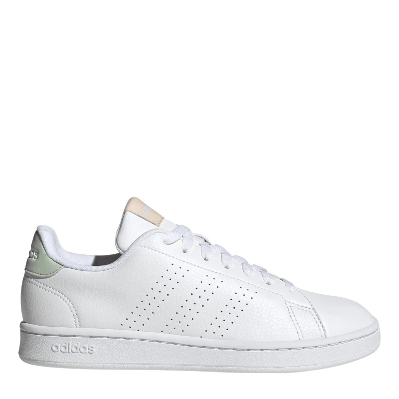Image of adidas Womens Low-Top Trainers White/ White female 8 (42)
