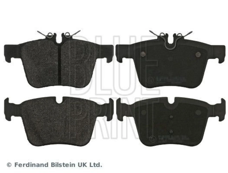 Image of Blue PRINT Brake pad set Blue PRINT ADU174274