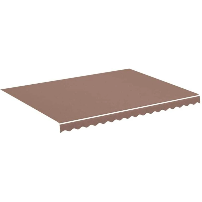 Image of VIDAXL Replacement Fabric for Awning Brown 4x3 m Vidaxl 8720286150689