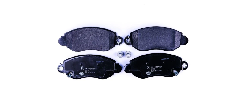 Image of HELLA Brake pad set HELLA 8DB 355 019-361