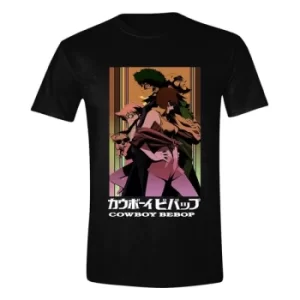 image of Cowboy Bebop T-Shirt Characters Gradient Size L