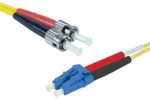 Image of 1m Fibre Duplex Os2 9 125 Lszh Stlc