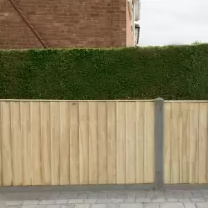 Image of Forest Garden Pressure Treated Closedboard Fence Panel - 1830 x 930mm - 6 x 3ft - Pack of 4