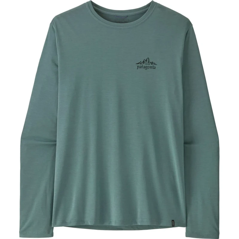 Image of Long Sleeve T-Shirt Patagonia Cap Cool Daily Cloud Crag Bleu Male L