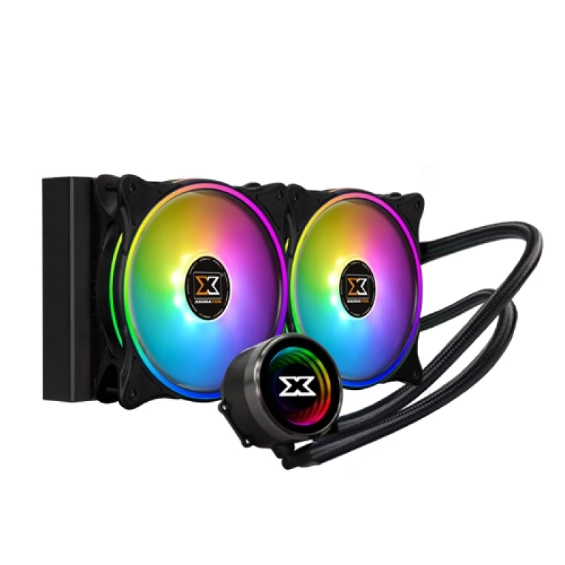Image of Xigmatek AURORA 240 Processor All-in-One liquid cooler 12cm Black 1 p