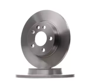 Image of TOPRAN Brake disc VW 108 915 701615601A,7D0615601 Brake rotor,Brake discs,Brake rotors
