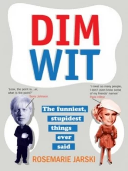 Image of Dim Wit by Rosemarie Jarski Paperback