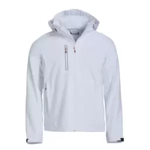 Image of Clique Mens Milford Soft Shell Jacket (S) (White)