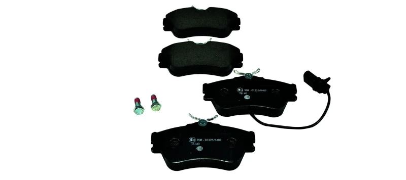 Image of HELLA Brake pad set HELLA 8DB 355 018-621