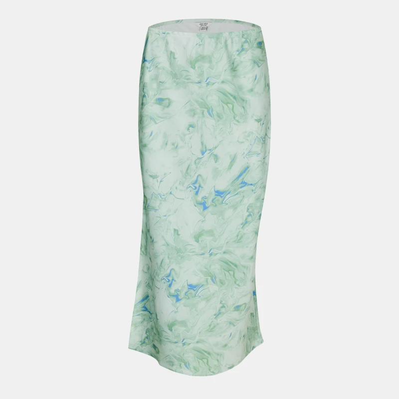 Image of Jack Wills Bias Cut Midi Skirt - Multi Multi 6