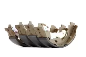 Image of LPR Brake Shoes 08660 Brake Shoe Set,Brake Lining OPEL,PEUGEOT,TOYOTA,AGILA (B) (H08),107 Schragheck (PM_, PN_),108,Yaris Schragheck (_P1_)