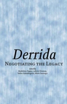 Image of Derrida by Madeleine Fagan Book