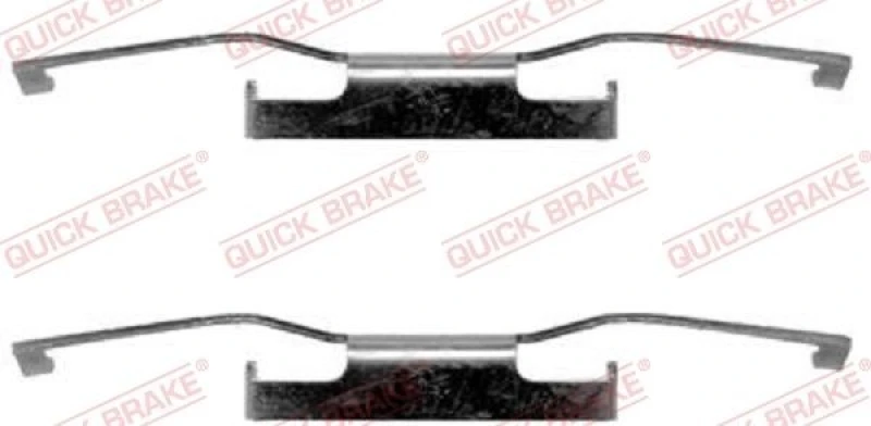 Image of QUICK BRAKE Brake pad fitting kit QUICK BRAKE 109-1011