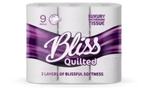 image of Bliss Quilted Toilet Rolls: 45