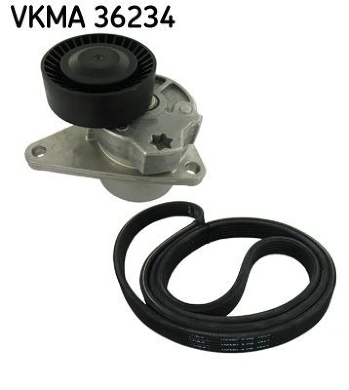 Image of SKF V-Ribbed Belt Set SKF VKMA 36234