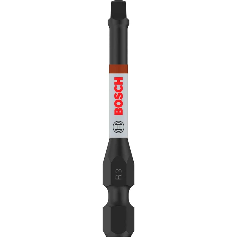 Image of Bosch PRO Impact Control Robertson Screwdriver Bit 2608522552 Type: R3 Square