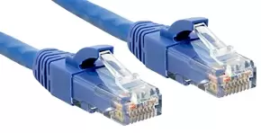 image of Lindy Cat.6 UTP Premium 10.0m networking cable Blue 10 m