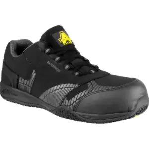 image of Amblers Safety FS29C Waterproof Metal Free Non Leather Safety Trainer Black Size 7