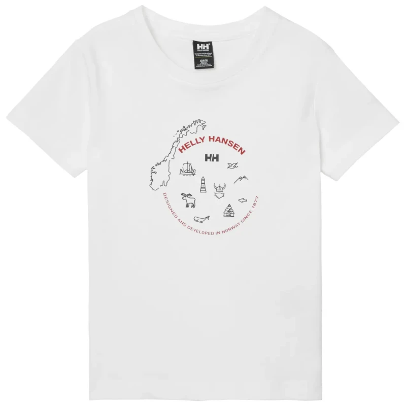 Image of Helly Hansen Baby T-Shirt Helly Hansen Hh Graphic Blanc Unisex 1 an