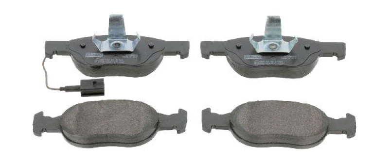Image of CHAMPION 571882CH Brake pad set incl. wear warning contact Brake Pad Set,disc brake (402)