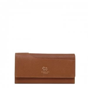 image of Radley Pockets Large Flap Over Matinee Purse - Light Brown