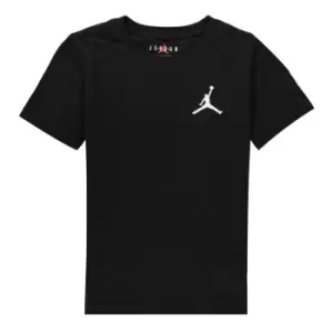 Image of Jordan Kids Jumpman Air T-Shirt Kids, Black, Kids, T-Shirts, 95A873-023