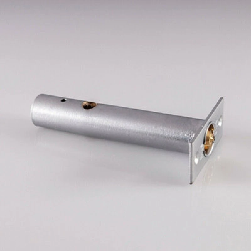 Image of Loops 85mm Security Door Rack Bolt 57mm Fixing Centres Satin Chrome Door Latch Multi unisex