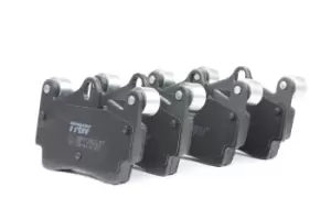 Image of TRW Brake pad set prepared for wear indicator GDB1653 Brake pads,Brake pad set, disc brake VW,AUDI,PORSCHE,Touareg (7LA, 7L6, 7L7),Q7 (4LB)