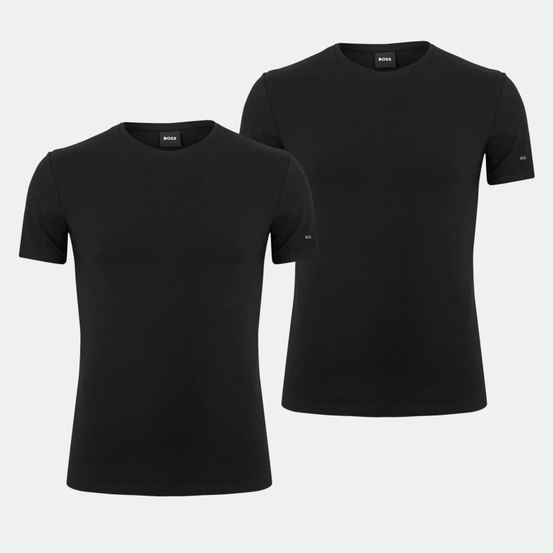 Image of Boss Mens Spirit Regular Fit T-Shirt Regular Fit T-Shirts S Black 59252203350