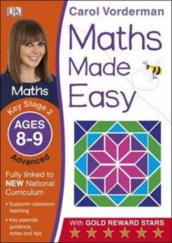 Image of Maths Made Easy. Ages 8-9 Key Stage 2 Advanced by Carol Vorderman Book