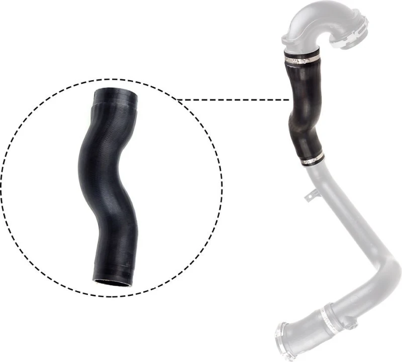 Image of GATES Charger intake hose GATES 09-0697