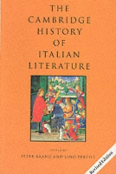 Image of The Cambridge History of Italian Literature by Peter Brand Paperback