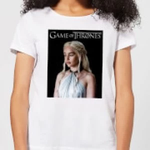 Image of Game of Thrones Daenerys Womens T-Shirt - White - 3XL