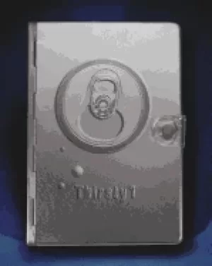 Image of metal bible nlt silver thirsty