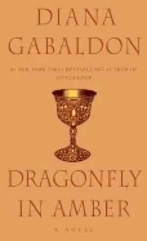 Image of dragonfly in amber a novel