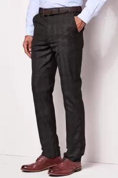 Image of Check Travel Trousers 31" (79cm) inside leg