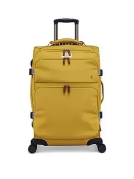 Joules Coast Medium Antique Gold Trolley Suitcase