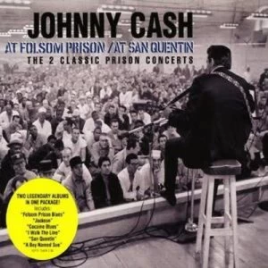 Image of At Folsom Prison/At San Quentin by Johnny Cash CD Album
