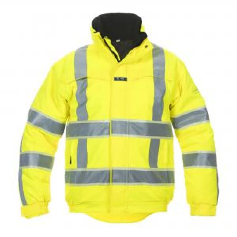 Image of Hydrowear India High Visibility Glow In dark Pilot Jacket Saturn Yellow S