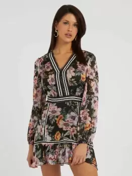 image of Guess Floral Print Dress