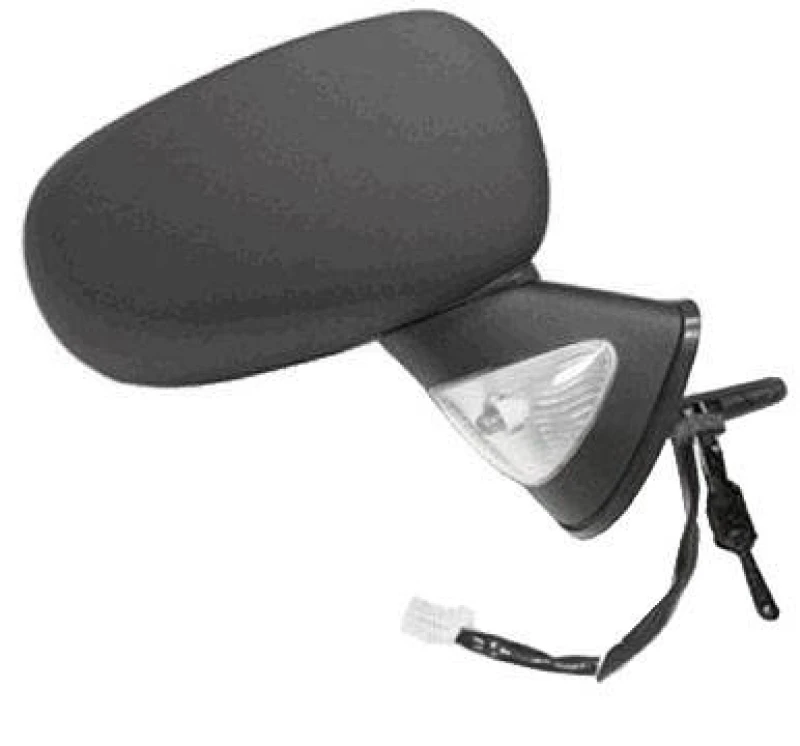 Image of VAN WEZEL 4366824 Wing mirror * HAGUS * Right, black, with temperature sensor Outside Mirror (50)