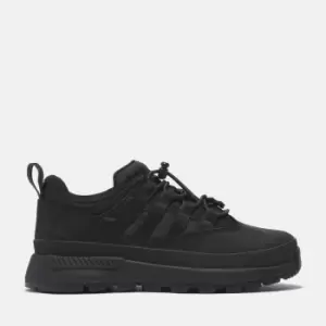 Image of Timberland Euro Trekker Low Shoe For Junior In Black Kids, Size 3.5