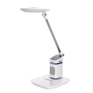Image of Oreon LED Desk lamp 10W CCT USB White