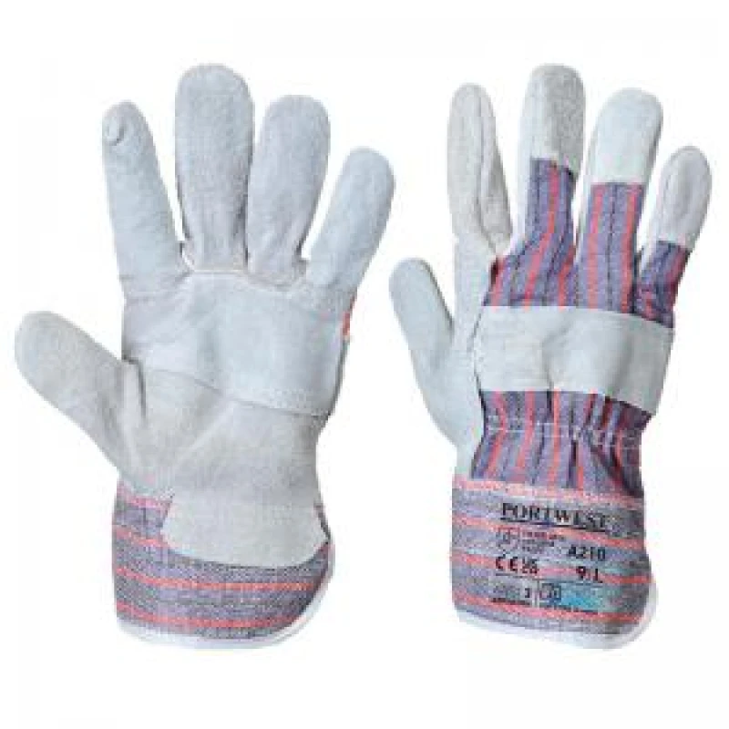 Image of Portwest Canadian Rigger Gloves XL Grey (12 Pack) A210GRRXL