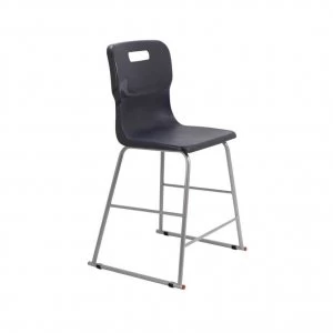 TC Office Titan High Chair Size 4, Charcoal